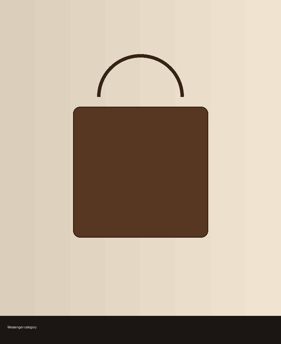 Leather messenger bags